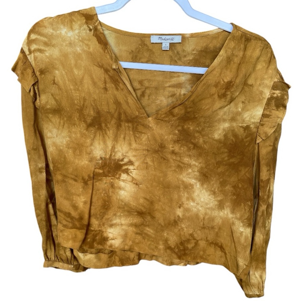 Madewell quarter sleeve blouse Size Small